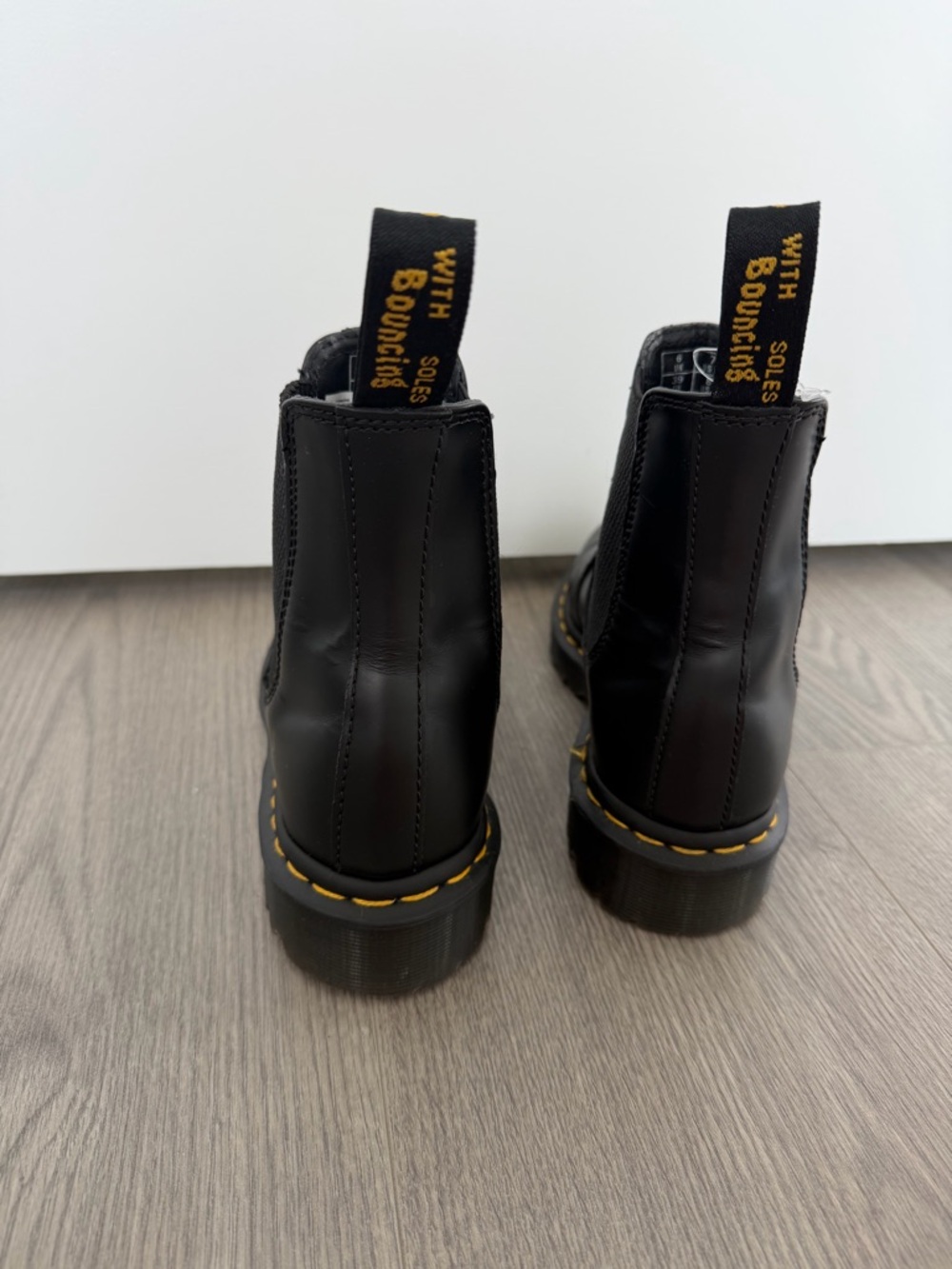 Dr. Martens Bex Black Chelsea Ankle Boots US7 $190 - Picture 9 of 11